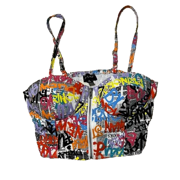 Say What? Tops - - Super cute crop to/ Size M.         D1